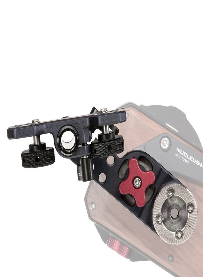 Tilta Nucleus-M FIZ Hand Unit Monitor Bracket | Compatible with Any External Monitor with 1/4"-20 Threads - Image 1